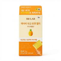 BBLAB Apple Cider Vinegar Tangle Pocket Jelly Pineapple 15g x 5ea