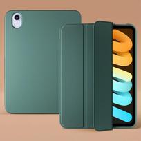 Greliana dėklas iPad mini 6, silikoninis minkštas galinis dangtelis iPad mini 6, iPad Mini 6 kartos smūgiams atsparus apsauginis dėklas iPad Mini 6 black