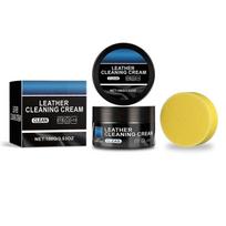 Car Interior Leather Cleaning Cream  Beeswax & Lanolin Formula for Seats, Panels & Accessories