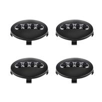 Karšti ratlankių gaubteliai Audi 4 vnt. 59 mm Audi emblema Ratlankių gaubteliai Automobilio rato centriniai gaubteliai Audi A4 B8 A3 8P A6 C7 8V B6 B7 B9 Q5 juoda