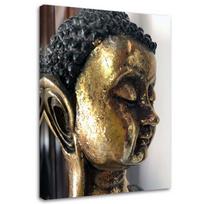 Canvas print Golden Buddha Zen Spa 60x90 auksinė