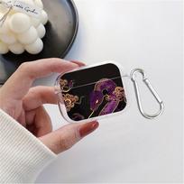 Plum Blossom Pink Snake Case For Airpods Pro2 Pro3 3 4 1 2 Pro Clear Earphone Cases Cover Airpods 2 black