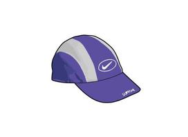 Supreme x Nike Running Hat Purple One-Size white