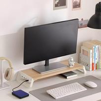 with USB Ports Computer Monitor Stand Thick Laptop Elevated  Stand  Home Office 3