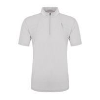 MILLET Mega Cool Short Sleeve Zip-Up T_Mvsut452 L/Blue(65)/105 white