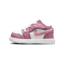 Jordan Air Jordan 1 Low Alt TD Cushioning, Wear Resistant Low top Toddler Shoes Pink White Infant And Toddler CI3436-616 23.5 gray