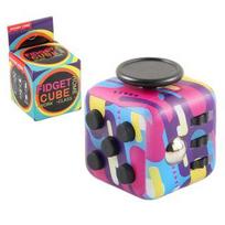 Fidget Cube Antistress Hand Spinner Decompression Toy for Autism ADHD Anxiety Sensory Toys for Kids Adults Stress Relief Toys black