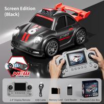 NEW Mini RC Drift Car Dual Mode Lights Sound with Camera Screen Remote Control Cars Smart Induction Following Children's Toys Gift Screen RC Version Screen control juoda