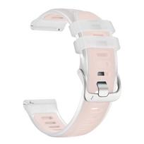 20mm Quick Release Sport Band for Garmin Forerunner 170 245 70 570 42mm Silicone Replacement Strap Soft Durable Watch Wristband 20mm Quick release rožinė