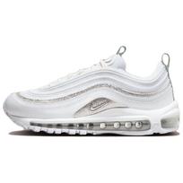 Nike Air Max 97 Balti Chromuoti Atspindintys Moteriški Sportbačiai Platinaus Atspalvio Metalizuoti Sidabriniai FQ8889-100 36 white