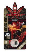 Euphoria CBD hašišas Kashmir Kush, CBD 50 %, THC <0,2 %, 1 g