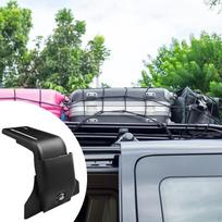 Automobilio stogo bagažinės laikiklis Reguliuojamas Greitas montavimas Praktinis Profesionalus Patvarumas Plienas Gateris 10cm gray