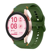 Naujas Originalus Silikoninis Dirželis Samsung Watch 7 6 5 Pro 44mm 40mm 45mm Sportinis Apyrankė Galaxy Watch 6Classic 43mm 47mm Dirželis Watch 7 6 5 4 40mm armijos žalia spalva