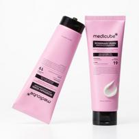 Medicube Rosemary PDRN Hair & Scalp Conditioner 250ml × 2 – Silicone-Free All-in-One Korean Conditioner pink