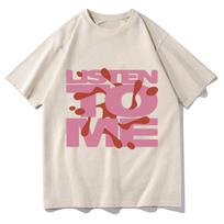 Lost Frequencies CIEL Radio Cargo Listen To Me T-shirt Hip Hop Unisex Streetwear Short Sleeve Cotton Fashion TShirt Clothes Tops L pink