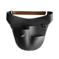 Waterproof PU Leather Waist Bag Apron Adjustable Tools Pocket for Gardening Carpentry Electrician juoda