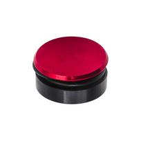 Universal Car Accessories Car Rear Window Wiper Delete Kit Plug Cap Aluminum For Honda Acrua Toyota Mazda Nissan Kia raudona