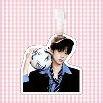 Chen Si Han Luggage Tag & Backpack Pendant - 4th Gen TF Family Keychain white