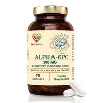 NutraLiebe Alpha-GPC 300 mg, 90 Vegetarian Capsules