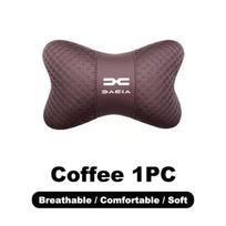 Car Memory Foam Neck Pillow Protection Lumbar Backrest Cushion For Dacia Logan Sandero Duster Lodgy Spring Jogger Accessories 1pc-black2 black