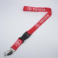 Mobiliojo telefono Motociklo Automobilio Kaklo Dirželis Virvelė Raktų Pakabukas Toyota Corolla Camry Yaris CHR Rav4 Avensis Auris Automobilių Aksesuarams gray