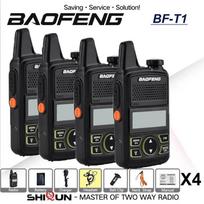 Baofeng BF-T1 MINI Walkie Talkie Kids Woki Toki USB Charger Child Intercom HF Transceiver Protable CB Ham Radios UHF Transmitter BRITISH