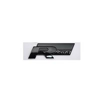 1Pc Rline Grille Emblem Badge Decal 3D ABS Car Sticker For Volkswagen VW Golf Tiguan L T-ROC TAYRON TACQUA Passat ERTSR9 Bora Touran CC white