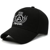 Naujas LINKIN PARK spaudinys, universali beisbolo kepurė vyrams ir moterims, poros kepurė Linkoln Park roko kepurė Adjustable black