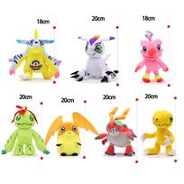 Naujas pliušinis žaislas Digimon Yagu žvėris plius audinio žvėris Bada žvėris lėlė miela pliušinė lėlė pakabukas Kalėdinė dovana šventiniai žaislai