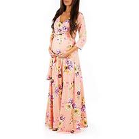 Sagit Woman Print Wrap nėščiosios suknelės diržas Daugiafunkcinė suknelė nėščiosioms S beige