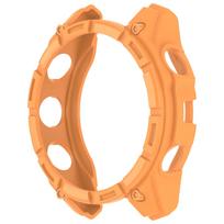 TPU apsauginis dėklas Garmin Fenix 8 51mm 47mm 43mm AMOLED SOLAR minkštas silikoninis buferinis dėklas priedai Fenix8 apsaugai Fenix 8 47mm SOLAR oranžinė
