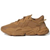 Adidas Originals Ozweego Audinio Dviejų Sluoksnių Karvės Odos TPU Sportinio Komforto Smūgių Absorbcija Atsparūs Dilimui Žemi Laisvalaikio Gyvenimo Būdo Batai GW8607 37⅓ brown