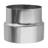 Reduktorius kaminų įdėklų jungtims Ø110mm/Ø50mm Ø110 mm/Ø100 mm gray