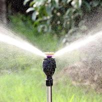360 Degree Lawn Sprinkler With Magnums Tripod Set Tripod Lawn Garden Sprinkler Telescopic Stand Sprinkler Head 360 Degree China Mainland gray