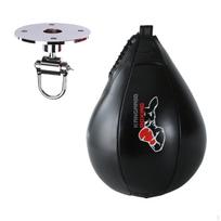 And High Punching Bag for Home Boxing Training Coordination. Ideal The Gym. Black gray