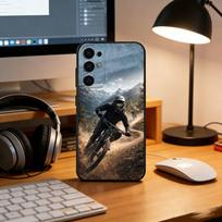 Mountain Bike Phone Case For Samsung S25,S24,S21,S22,S23,S30,Ultra,S20,Plus,Fe,Lite,Note,10,Black Cover Samsung S24 gray