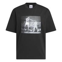 Adidas Originals Kareem Scoring Champ Graphic T Shirt Unisex JZ7911 XS gray