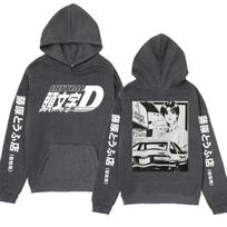Anime Initiale D Ae86 Hoodie Hachiroku Hoodie XXXL white