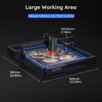 Lazerinio graviravimo staklės AtomStack Black A20 PRO V2 juoda