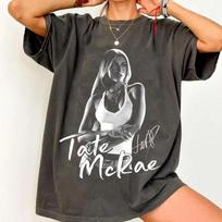 Tate Mcrae 2025 Concert Tshirt Tate Mcrae Miss Possessive Tour 2025 Fam Tee 4XL black
