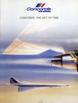 CONCORDE AIR FRANCE  Retro Metal PlaqueSign Pub Bar Man Cave 20x30cm（7.8x11.8inch） gray