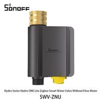 SONOFF SWV-ZNE Hydro Series Hydro ONE Lite Zigbee Smart Water Valve Without Flow Meter Dual Communication Modes Flexible Control SWV-ZNU China Mainland gray
