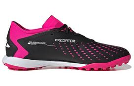 Adidas Predator Accuracy.3 Low Tf 'Core Black Team Shock Pink' GW4640 41⅓