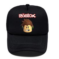 Roblox animacinis tinklelis beisbolo kepuraitė - Apsauganti nuo saulės snapelis Adult 58cm black