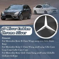 Priekinių grotelių žvaigždės emblemos logotipas Mercedes Benz B W245 C W204 C300 C250 GLK X204 GLK300 GLK350