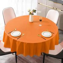Vienspalvė apvali PVC staltiesė, vandeniui atspari aliejui, atspari nudegimui ir neplaunama moderni ir minimalistinė staltiesė Circular diameter 160cm