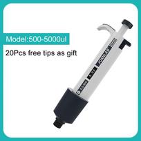Skaitmeninė reguliuojama plastikinė pipetė Chemijos laboratorijos įranga Laboratorinė mikropipetė Tikslus dozavimas Automatinė pipetė 0.5-5ml