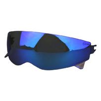 Motociklo šalmo stiklas skydelis Šalmo akinių stiklas For Scorpion Combat/Covert-X 1 blue