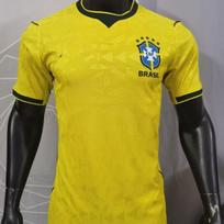 2627 World Cup jersey Brazil's new No. 10 Neymar player version national team football jersey cross-border competition jersey XXL yellow
