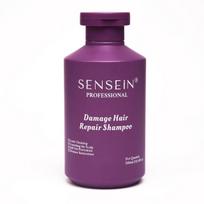 Sensein Professional Damage Repair Shampoo for Men and Women, Repairs Damaged Hair & Restores Strength, Adds Bounce and Shine, Enriched with Argan O blue